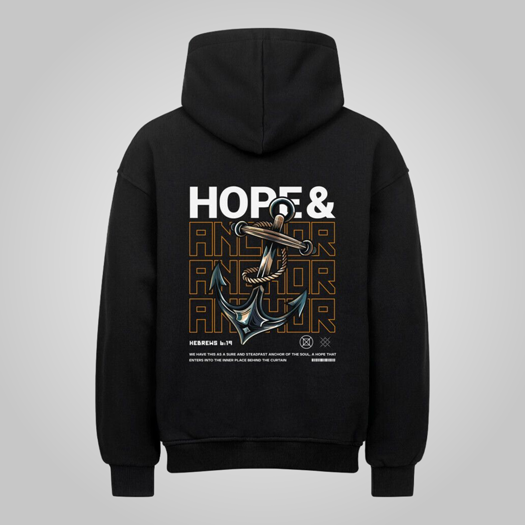 Hope & Anchor - Oversized Hoodie
