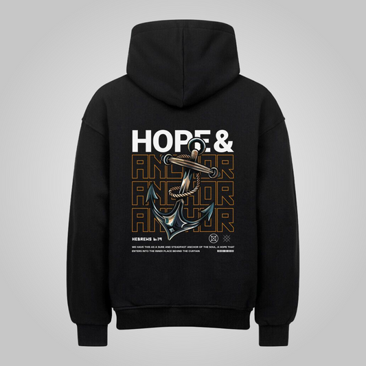 Hope & Anchor - Oversized Hoodie