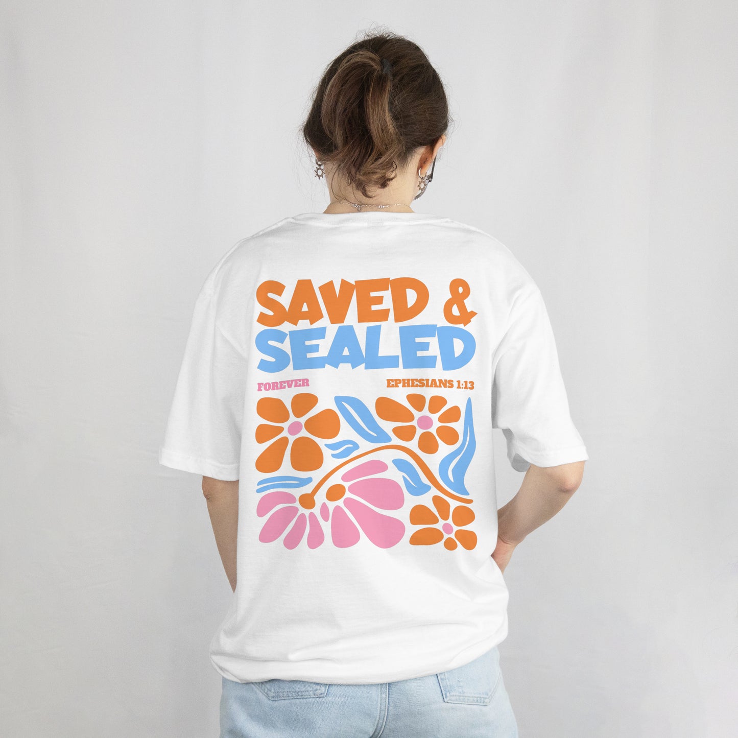 Saved & Sealed - Oversized Shirt