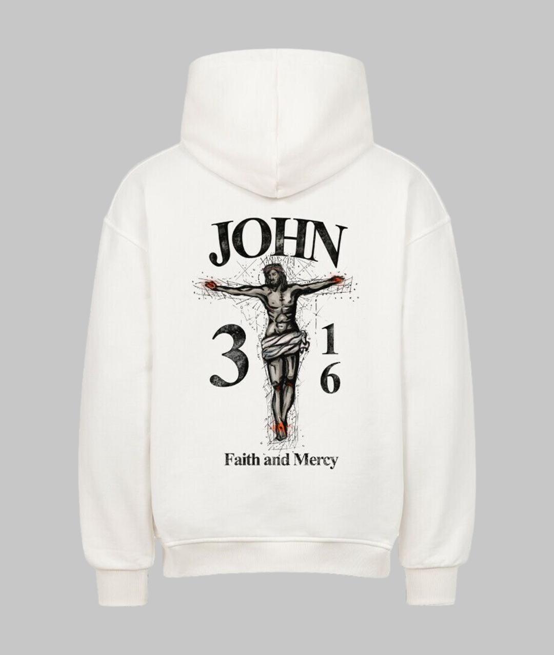 John 3:16 - Oversized Hoodie