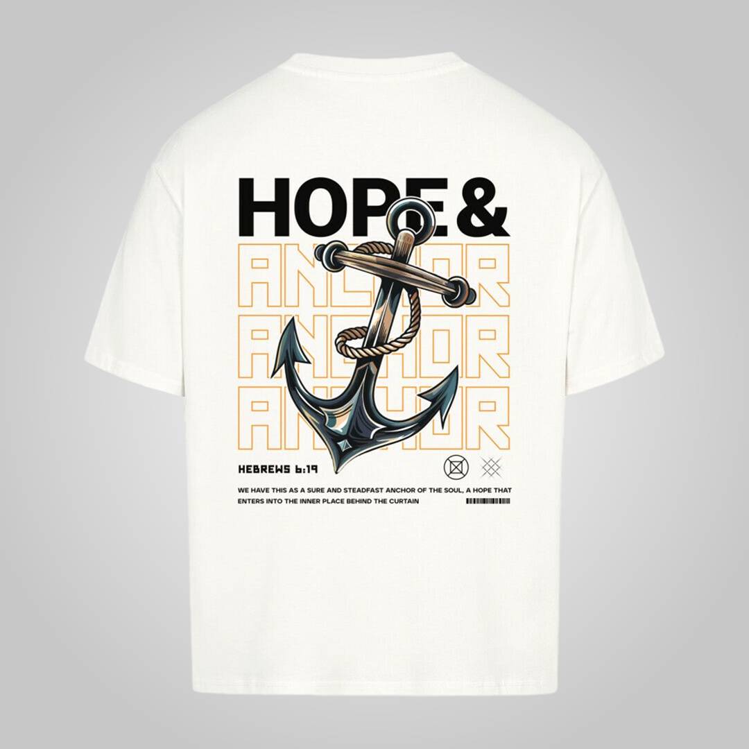 Hope & Anchor - Oversized Shirt