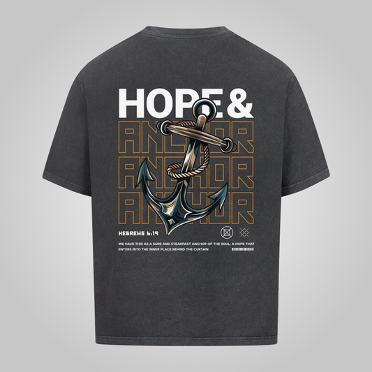 Hope & Anchor - Oversized Shirt