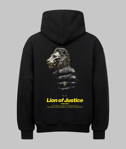 Lion of Justice - Oversized Hoodie