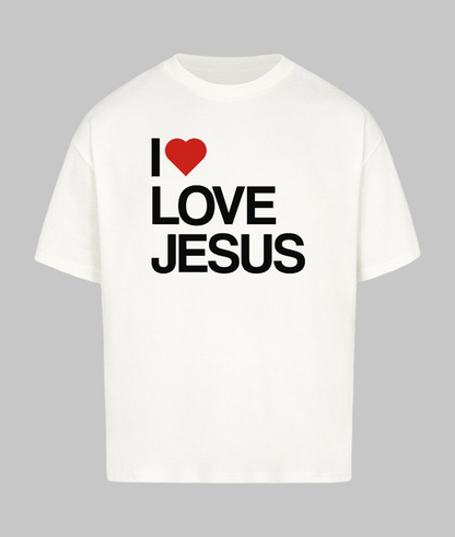 I Love Jesus - Oversized Shirt