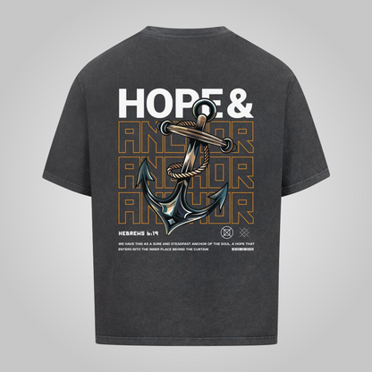 Hope & Anchor - Oversized Shirt