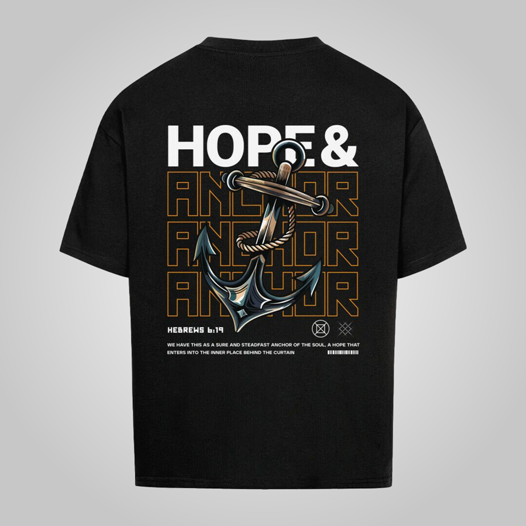 Hope & Anchor - Oversized Shirt