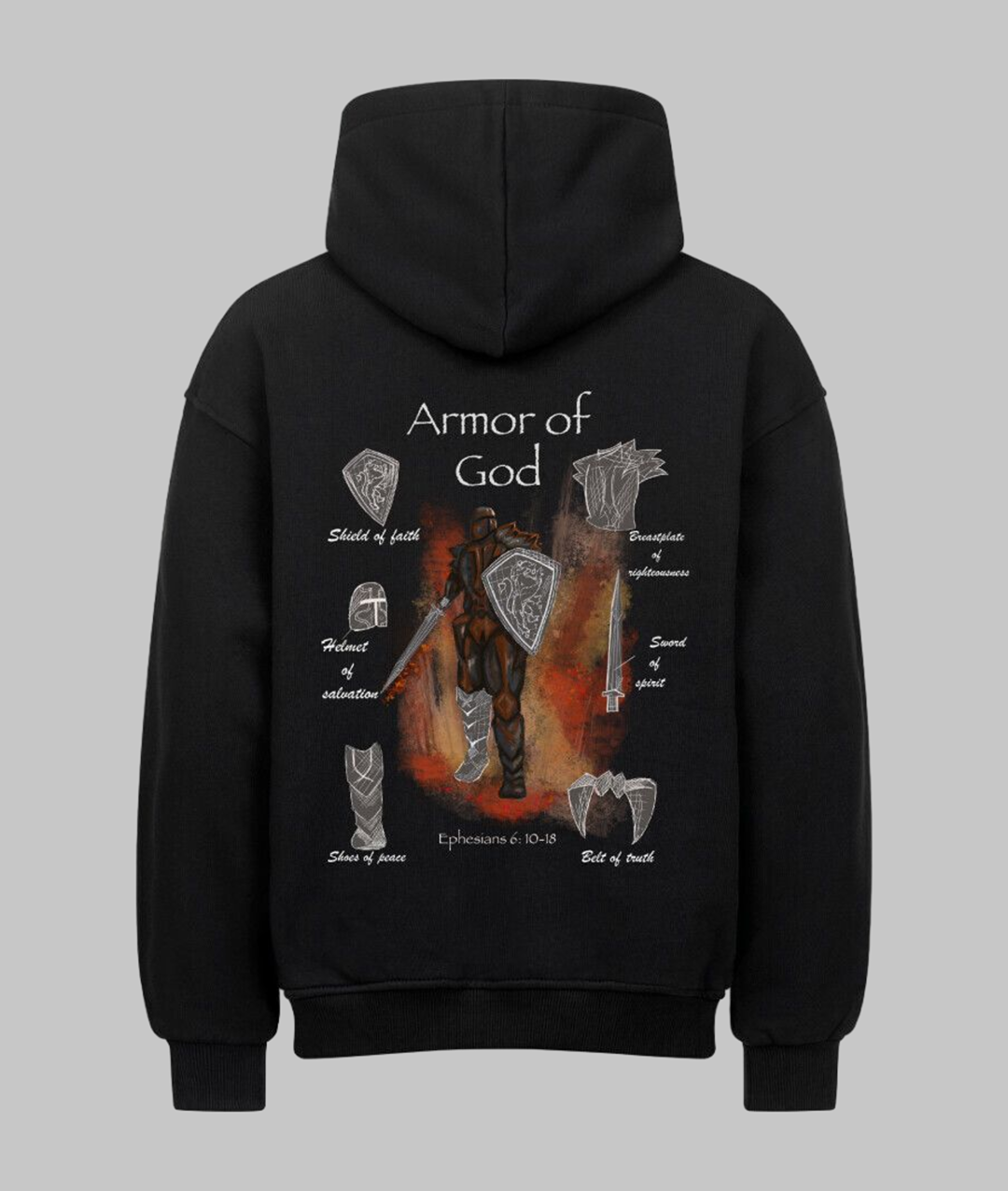 Armor of God - Oversized Hoodie