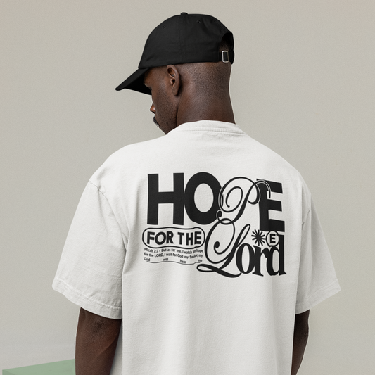 Hope Backprint - Oversized Shirt